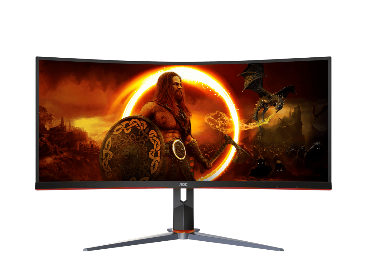 AOC 34&quot; CU34G2XP 180Hz VA WQHD Curved Gaming Monitor